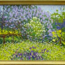 «Весной в саду.», Х.м., 55х65 2002г.